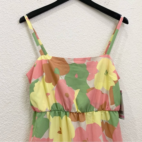 SOCIAL STANDARD by Sanctuary Smocked Back in Fiesta Floral Summer Dress Size S - Picture 6 of 16